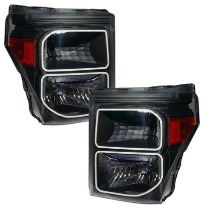 ORACLE Lighting Oracle 11-16 Ford F250/350 LED HL - Black - ColorSHIFT w/ BC1 Controller 8159-335 8159-335 User 1