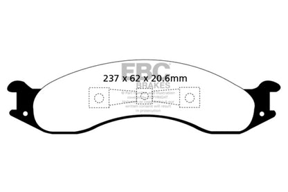 EBC Disc Brake Pad Set UD557 Photo - Primary