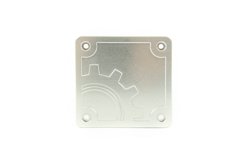 BuiltRight Industries 2020 Jeep Gladiator Bed Plug Plate Cover (Alum) - Silver 110015 110015 Photo - Unmounted