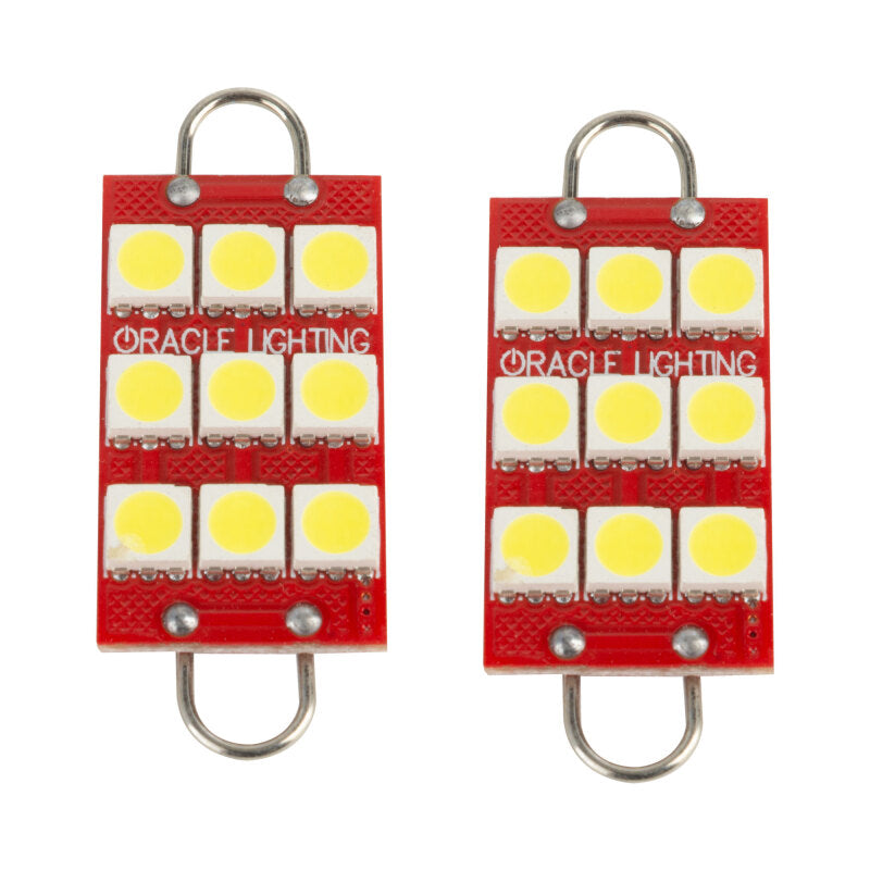 ORACLE Lighting Oracle 44MM 6 LED 3 Chip - Loop Festoon Bulbs (Pair) - White 5209-001 5209-001 Photo - Close Up