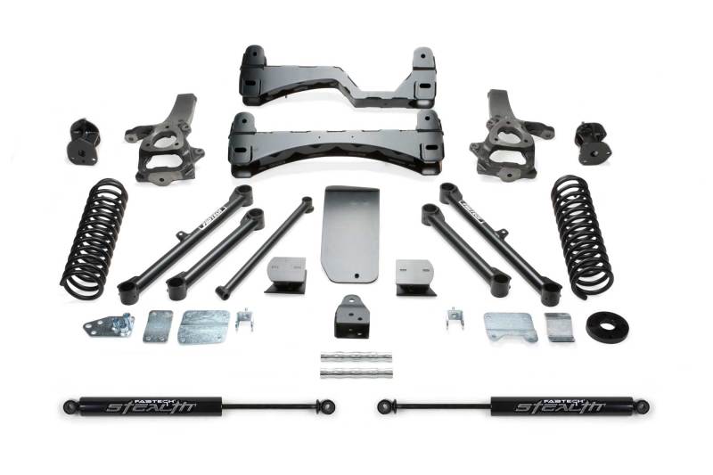 Fabtech 6? Basic System w/ Rear Stealth Shocks K3055M Photo - Primary