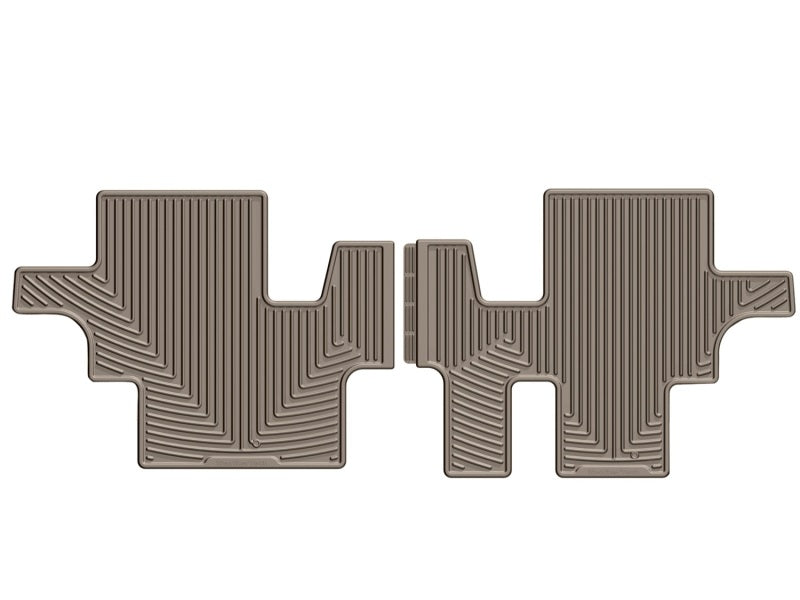 WeatherTech 2014-2015 Mercedes-Benz S-Class Rear Rubber Mats - Tan W354TN W354TN Photo - Primary