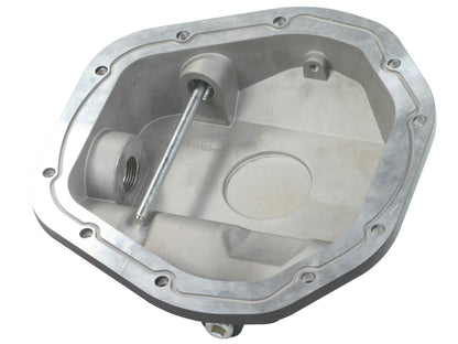 aFe Pro Series Rear Differential Cover Black w/ Machined Fins: Ford F-250/ 46-70082 Photo - Unmounted