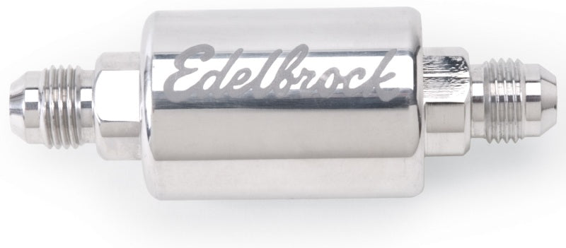 Edelbrock Replacement Polished Filter For #8128 8129 Photo - Primary