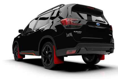 Rally Armor 2019+ Subaru Forester Red UR Mud Flap Black Logo MF52-UR-RD/BLK User 1
