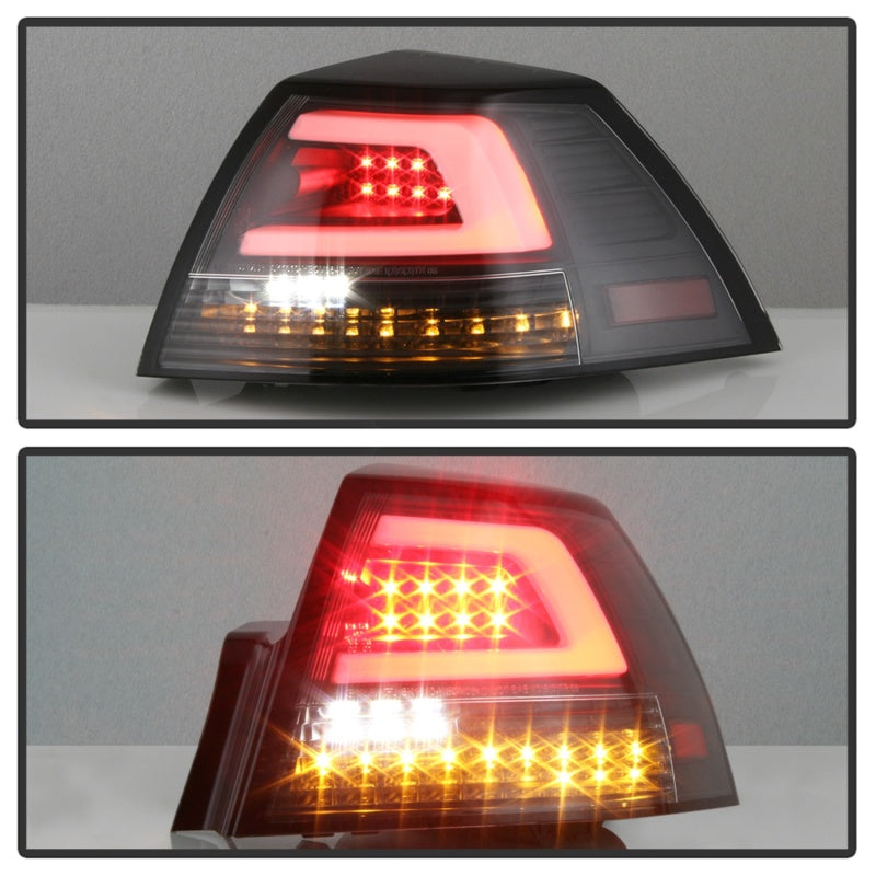 Spyder 08-09 Pontiac G8 Version 2 Light Bar LED Tail Lights - Black - ALT-YD-PG808V2-LB-BK 5086068 5086068 Photo - Unmounted
