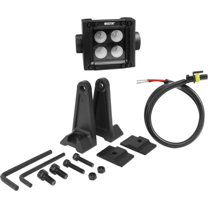 Westin B-FORCE LED Light Bar Double Row 2 inch Flood w/3W Cree - Black 09-12212-4F 09-12212-4F Photo - Unmounted