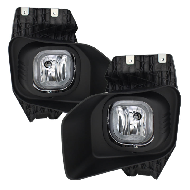 Spyder Ford F250 F350 F450 F550 XLT 2011-2016 OEM Style Fog Lights W/Switch- Clear FL-FF25011-C 5076151 5076151 Photo - Primary