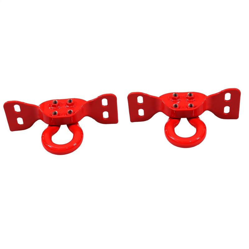 Ford Racing 17-22 Super Duty Tow Hooks - Red (Pair) M-18954-SDR M-18954-SDR Photo - Unmounted
