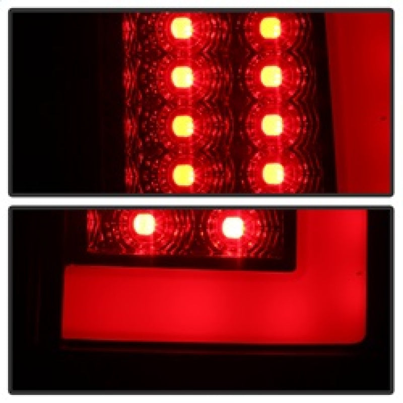 Spyder 07-09 Dodge Ram 2500/3500 V3 Light Bar LED Tail Lights - Blk Smoke ALT-YD-DRAM06V3-LBLED-BSM 5084279 5084279 Photo - Unmounted