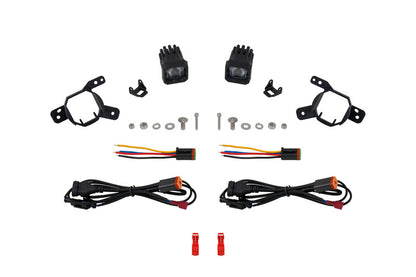 Diode Dynamics LED SSC1 Type G3M Fog Light Bracket Kit - White DD8038 DD8038 Photo - Primary