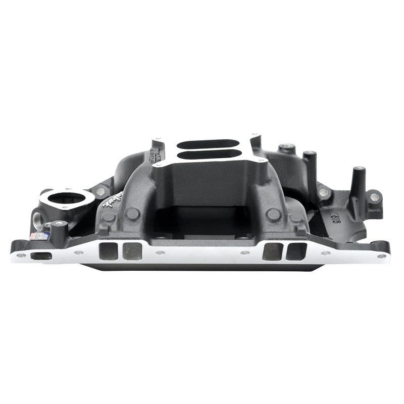 Edelbrock Intake Manifold, Rpm Air-gap, Small-block Chrysler 340-360, Black 75763 Photo - Unmounted