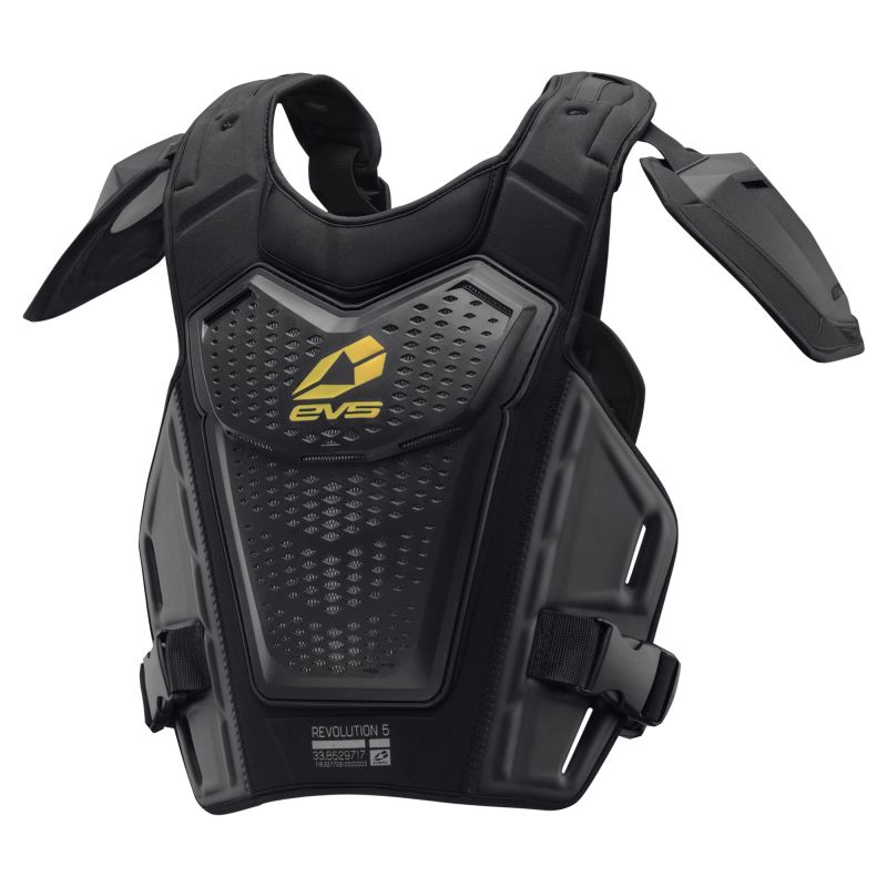 EVS Revo 5 Rst Dflct Bkhivis Sm/Md RV5-BK-S/M RV5-BK-S/M User 1