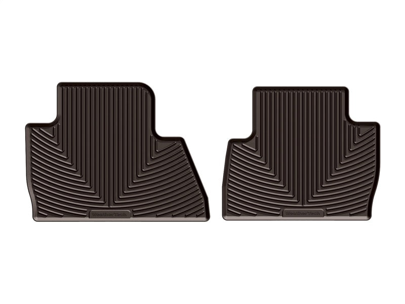 WeatherTech 2017+ Mercedes-Benz E-Class Rear Rubber Mats - Cocoa W432CO W432CO Photo - Primary