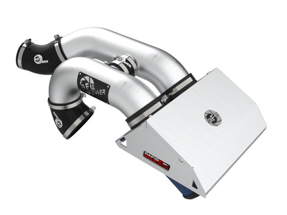aFe Rapid Induction Pro 5R Cold Air Intake System Brushed 21-22 Ford F-150 Raptor V6-3.5L (tt) 52-10015RH 52-10015RH Photo - Primary