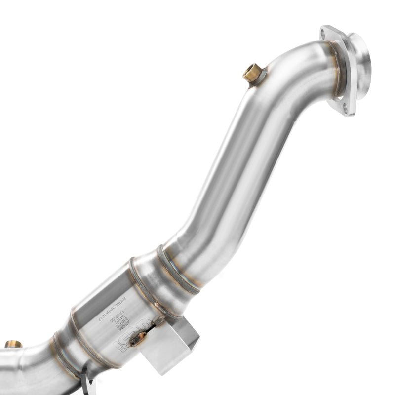 Kooks 15-17 Ford Mustang 2.3L EcoBoost 3in x 2.25in SS GREEN Catted OEM Downpipe 11533310 11533310 Photo - Close Up