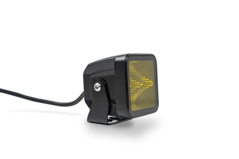 DV8 Offroad 3in Elite Series LED Amber Pod Light BE3EW40W-A BE3EW40W-A Photo - Unmounted
