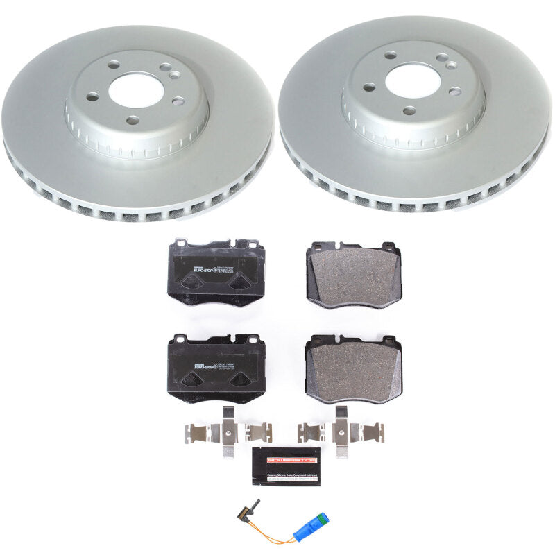 Power Stop 2017 Mercedes-Benz E300 Front Euro-Stop Brake Kit ESK8073 ESK8073 Photo - Primary