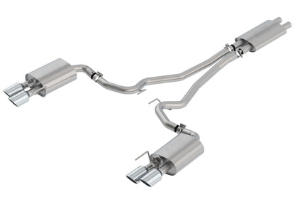 Borla 2018-2022 Ford Mustang GT Cat-Back Exhaust System Touring- Rolled Polished Tips 1014045 1014045 Photo - Primary