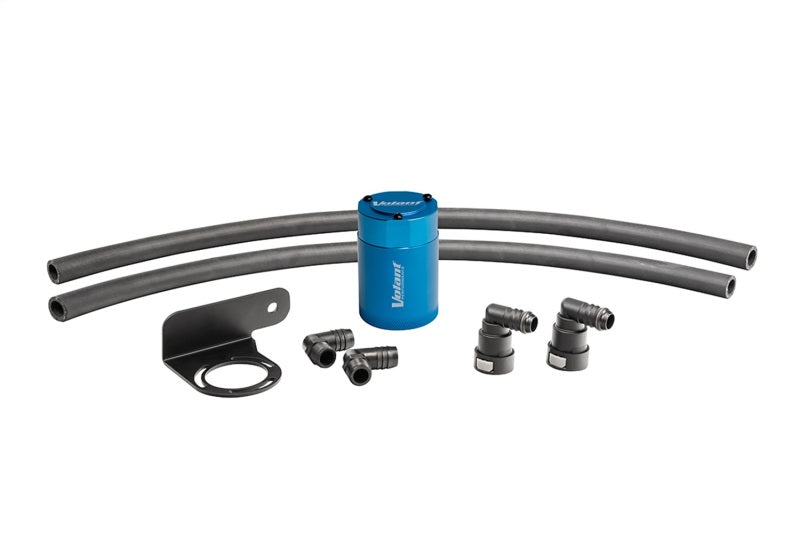 Volant 11-23 Ford F-150 3.5L Turbo Auto 3oz Aluminum Oil Catch Can w/Mounting Bracket - Blue VC0010 VC0010 Photo - Primary