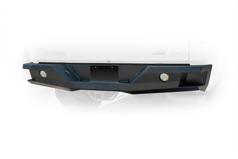 DV8 Offroad 07-13 Toyota Tundra Rear Bumper Winch Ready - Black Powdercoat RBTT2-02 RBTT2-02 Photo - Primary