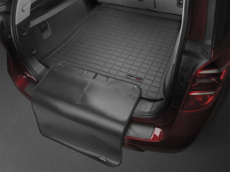 WeatherTech 2018+ Porsche Panamera Cargo Liner w/Bumper Protector - Cocoa 431228SK 431228SK Photo - Primary