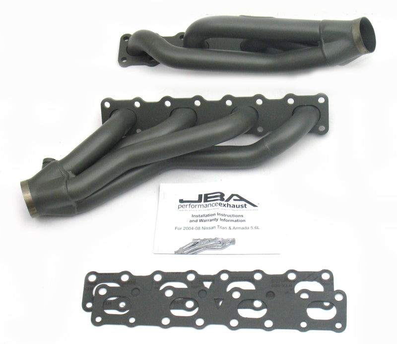 JBA 04-15 Nissan 5.6L VK56DE Oval Port 1-5/8in Primary Ti Ctd Cat4Ward Header 1400SJT 1400SJT Photo - Primary