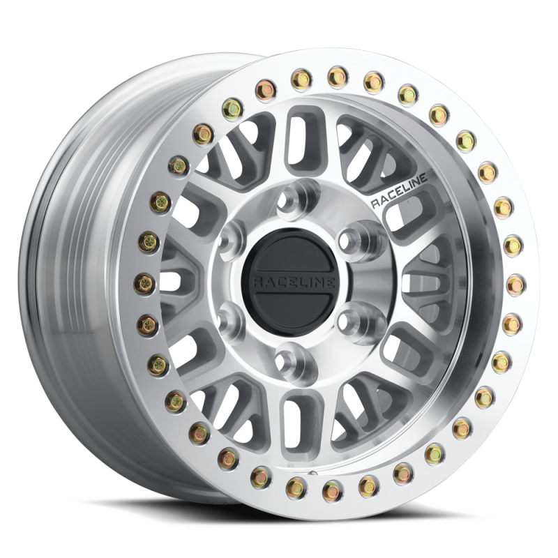 Raceline RT951M Ryno 17x9in / 5x127 BP / -38mm Offset / 83.82mm Bore - Machined Beadlock Wheel RT951M-79050-38 RT951M-79050-38 Photo - Primary