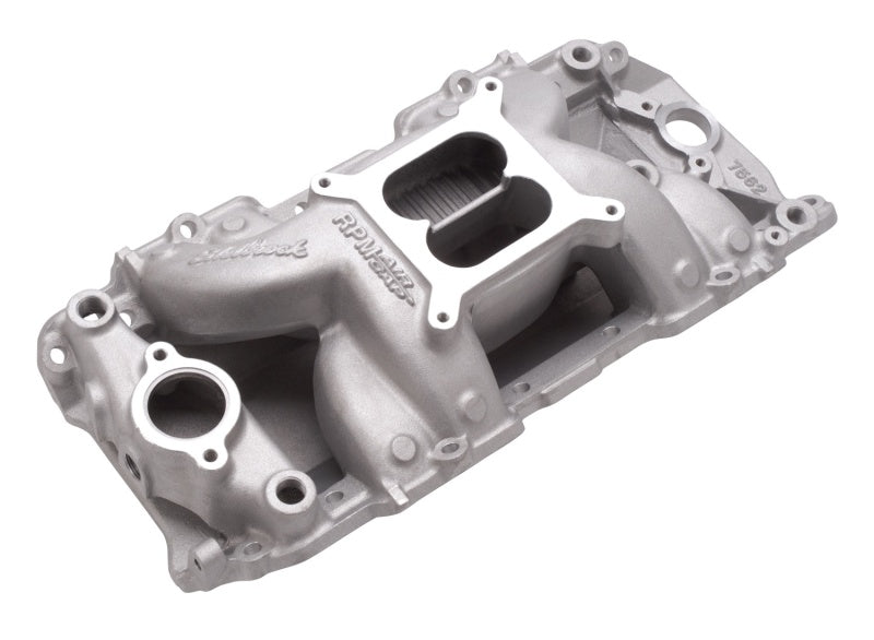 Edelbrock B/B Chev Rect. Port RPM Air-Gap Manifold 7562 Photo - Unmounted