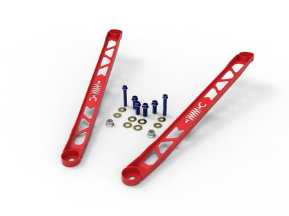 aFe CONTROL 304 Stainless Steel Front Suspension Strut Brace Red - Toyota GR Supra (A90) 20-21 450-721003-R 450-721003-R Photo - Primary