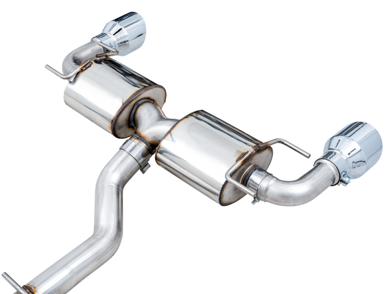 AWE Tuning AWE Subaru BRZ/ Toyota GR86/ Toyota 86 Touring Edition Cat-Back Exhaust- Chrome Silver Tips 3015-32486 3015-32486 Photo - out of package