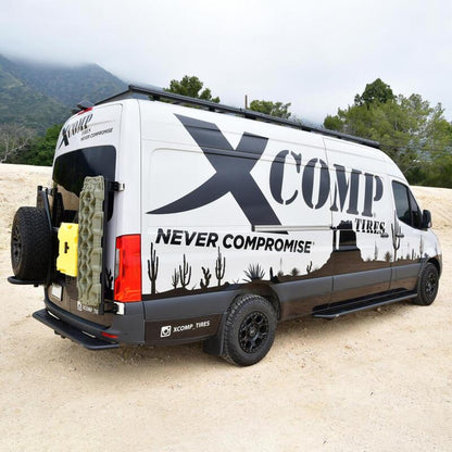 Westin 07-23 Mercedes-Benz Sprinter w/ 144in. Wheelbase Outlaw Nerf Step Bars - Textured Black 28-31035 28-31035 Photo - lifestyle view
