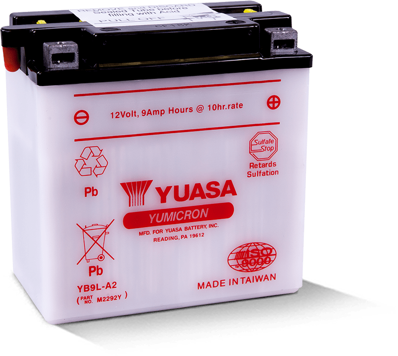 Yuasa Battery Yuasa Yb9L-A2 Yuasa Battery YUAM2292Y