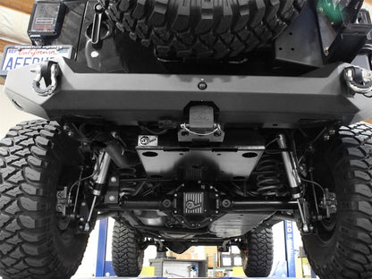 aFe Glide Guard On-Board Air Compressor Mount - Jeep Wrangler (JK) 07-15 V 46-79001 Photo - Mounted