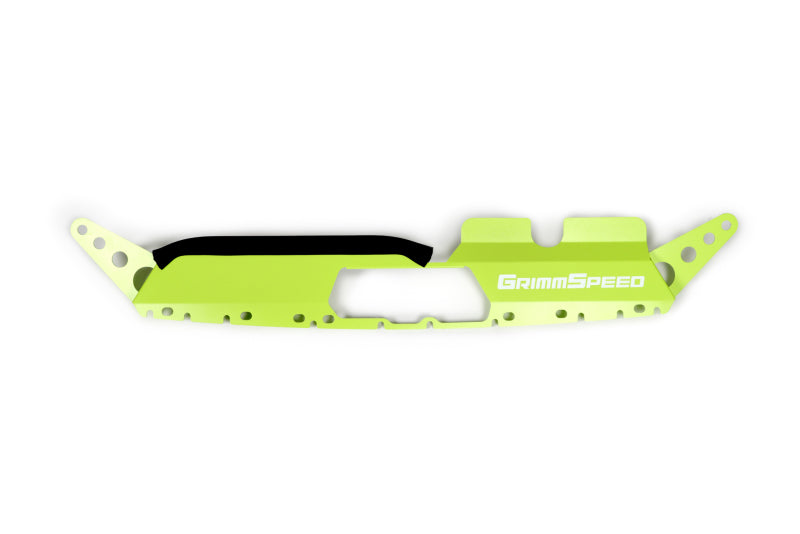 GrimmSpeed 15+ Subaru WRX/STI Radiator Shroud - Neon Green Powdercoat 096056