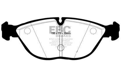 EBC Disc Brake Pad Set DP51035NDX Photo - Primary