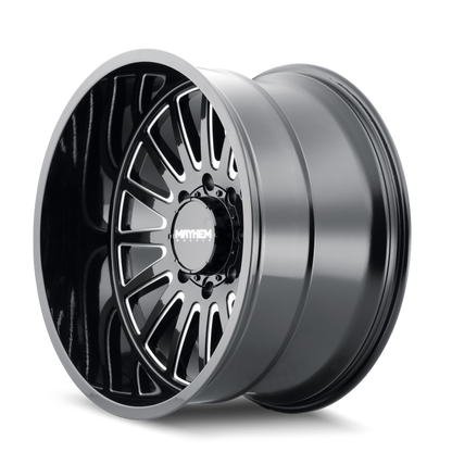 Mayhem 8114 Utopia 20x10 / 6x139.7 BP / -19mm Offset / 106mm Hub Black w/ Milled Spokes Wheel 8114-2183BM 8114-2183BM Photo - Primary