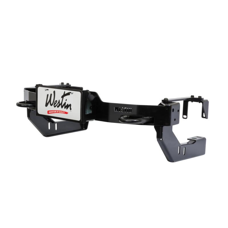 Westin MAX Winch Tray License Plate Bracket - Black 46-20055 46-20055 Photo - Primary