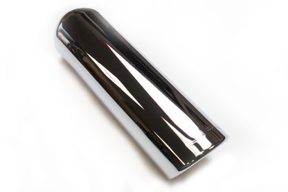 JBA 2.5in x 3.5in x 11in Rolled Stainless Steel Chrome Plated Exhaust Tip 12-08206 12-08206 Photo - Primary