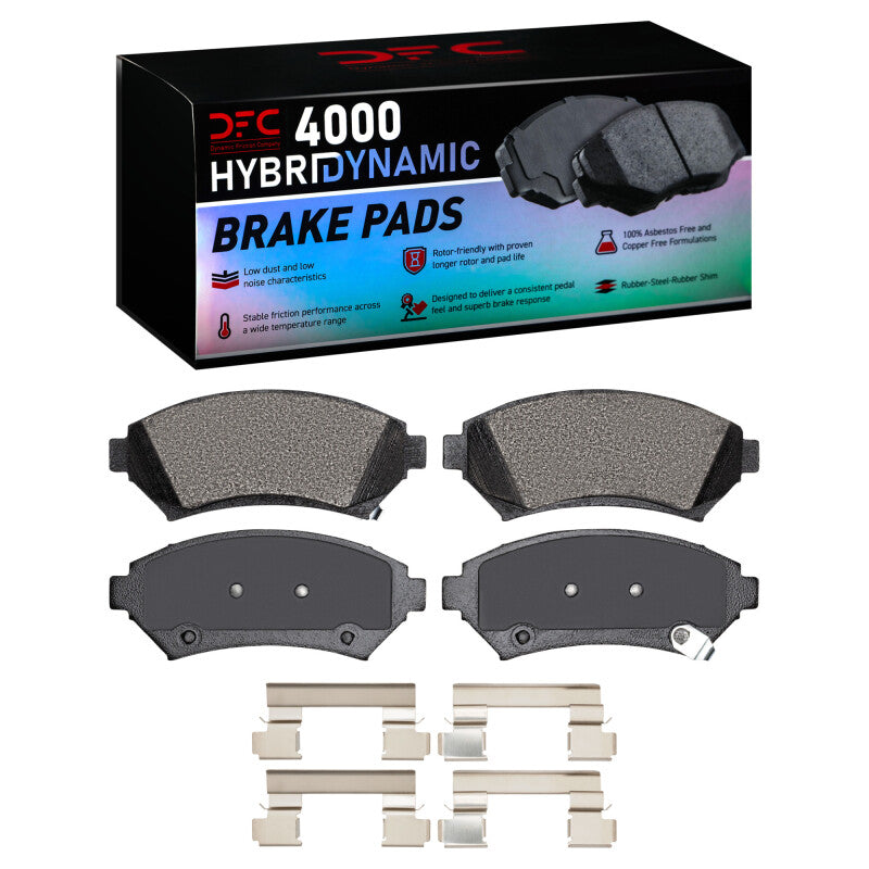 DFC DFC 4000 HybriDynamic Brake Pads Brakes, Rotors & Pads Brake Pads - OE main image