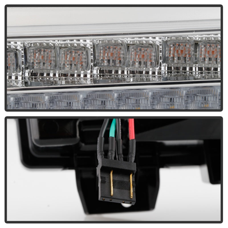 Spyder Jeep Wrangler 2018-2019 (Halogen Model Only) LED Front Bumper Lights - Seq. Signal - Chrome 5086778 5086778 Photo - Unmounted