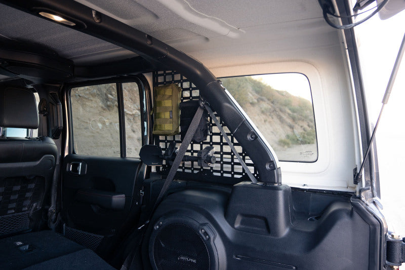 DV8 Offroad 2018+ Jeep Wrangler Rear Window Molle Panels MPJL-01 MPJL-01 Photo - Unmounted