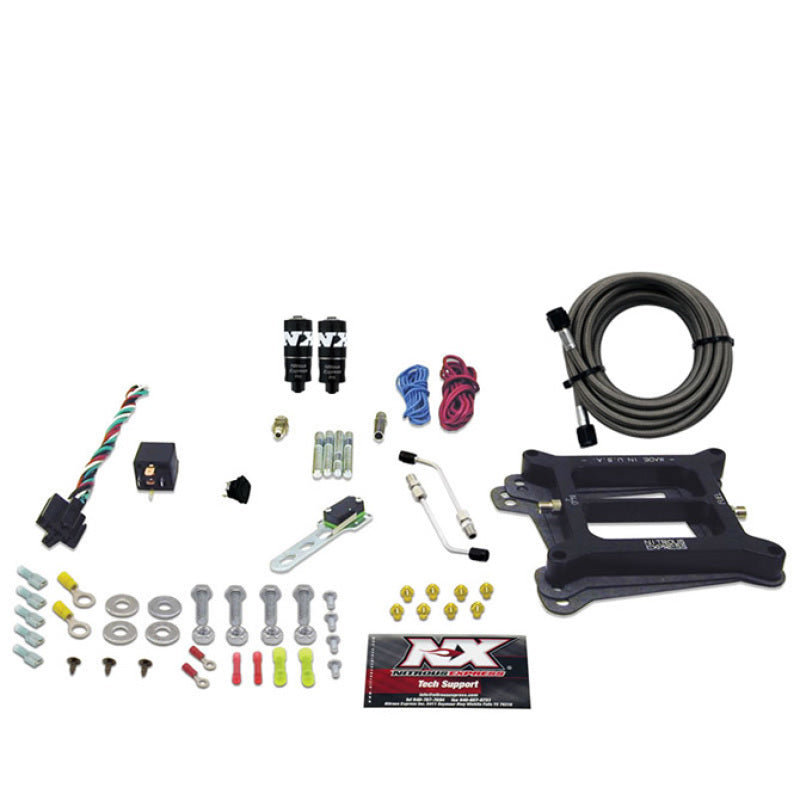 Nitrous Express 4150 Hitman Plus 4-BBL Nitrous Kit (50-200HP) w/o Bottle 40041-00 40041-00 Photo - Primary