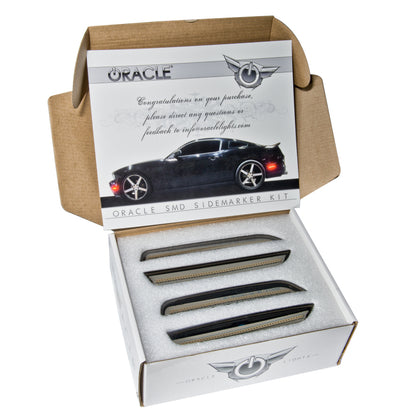 ORACLE Lighting Oracle 10-14 Ford Mustang Concept Sidemarker Set - Tinted - Competition Orange (CY) 9700-CY-T 9700-CY-T Photo - Close Up