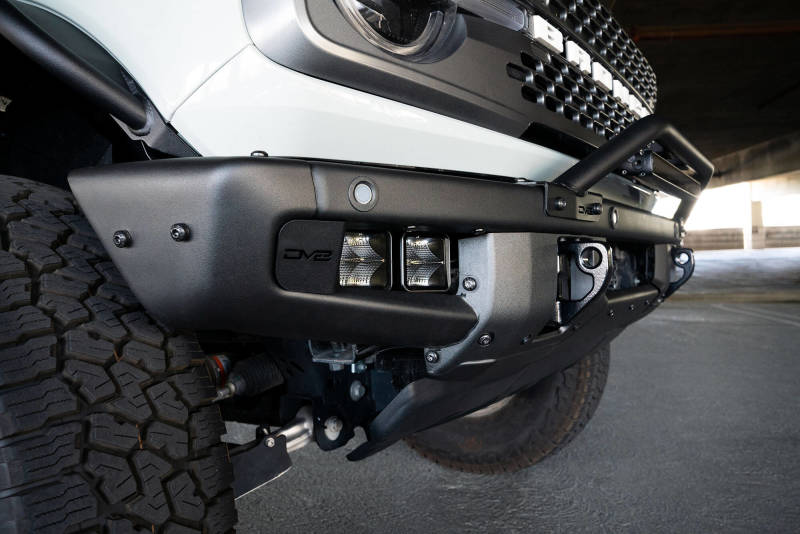 DV8 Offroad 21-22 Ford Bronco Factory Bumper Pocket Light Mount (Pair) 3in LED Pod Lights LBBR-05 LBBR-05 Photo - Close Up