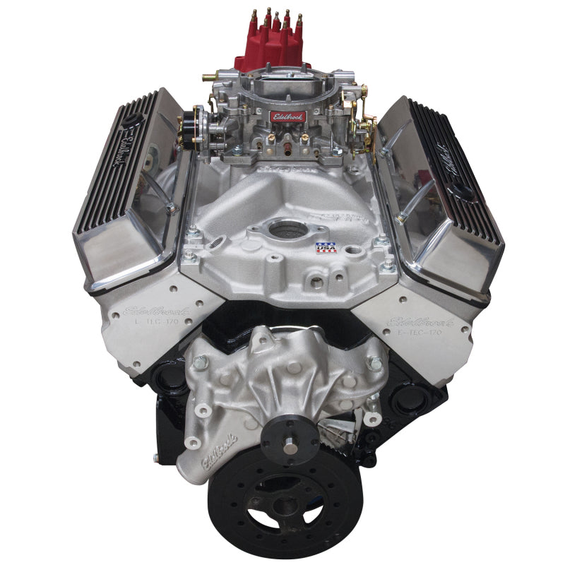 Edelbrock Crate Engine Edelbrock 9 0 1 Performer E-Tec w/ Long Water Pump As Cast 46420 46420 Photo - Unmounted