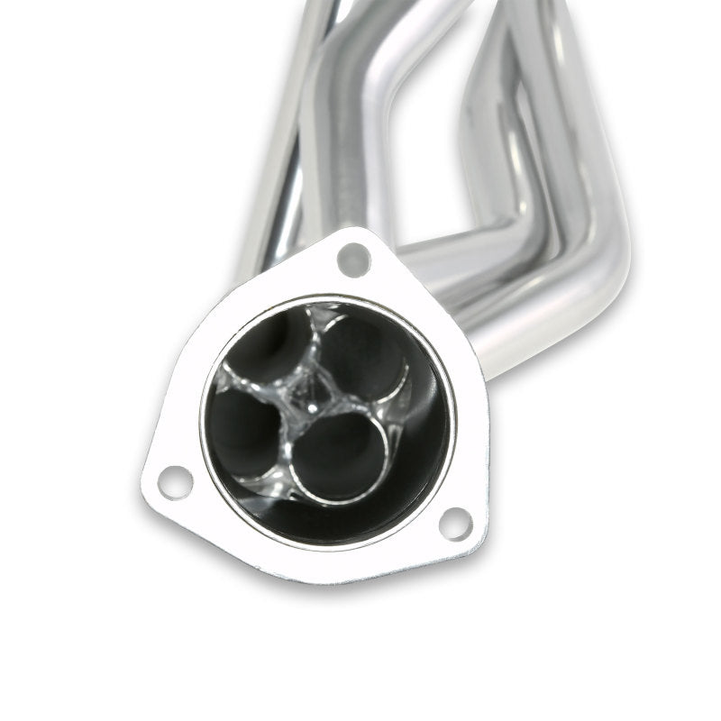 JBA 65-73 Ford Mustang 260-302/71-73 Ford 260-351W SBF 1-5/8in Primary Silver Ctd Long Tube Header 6613SJS 6613SJS Photo - Close Up