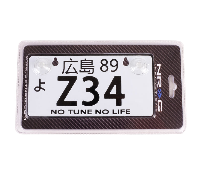 NRG JDM Mini License Plate (Hiroshima) 3" X 6" - Z34 MP-001-Z34 Photo - Primary