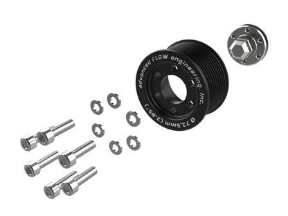 aFe 15-23 Dodge Challenger / 15-23 Dodge Charger SRT Hellcat 2.85in Supercharger Power Pulley Kit 79-10007 79-10007 Photo - Unmounted