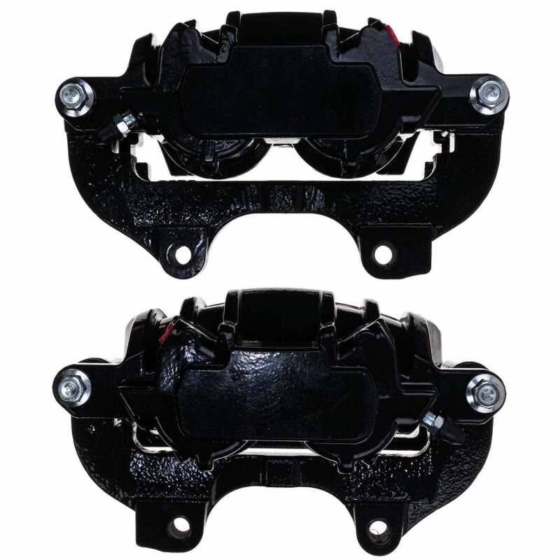 PowerStop Power Stop 19-20 Dodge Charger Front Black Calipers - Pair (w/Bracket) S5016BLK S5016BLK Photo - out of package